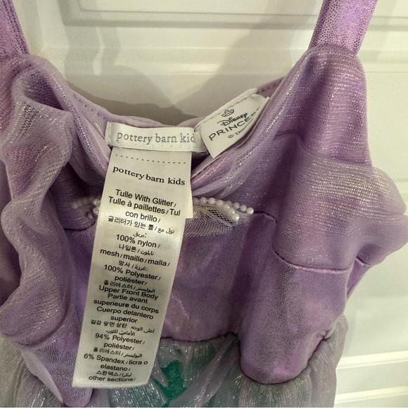Pottery Barn Kids Ariel Mermaid Halloween Costume - 6T - Picture 6 of 8